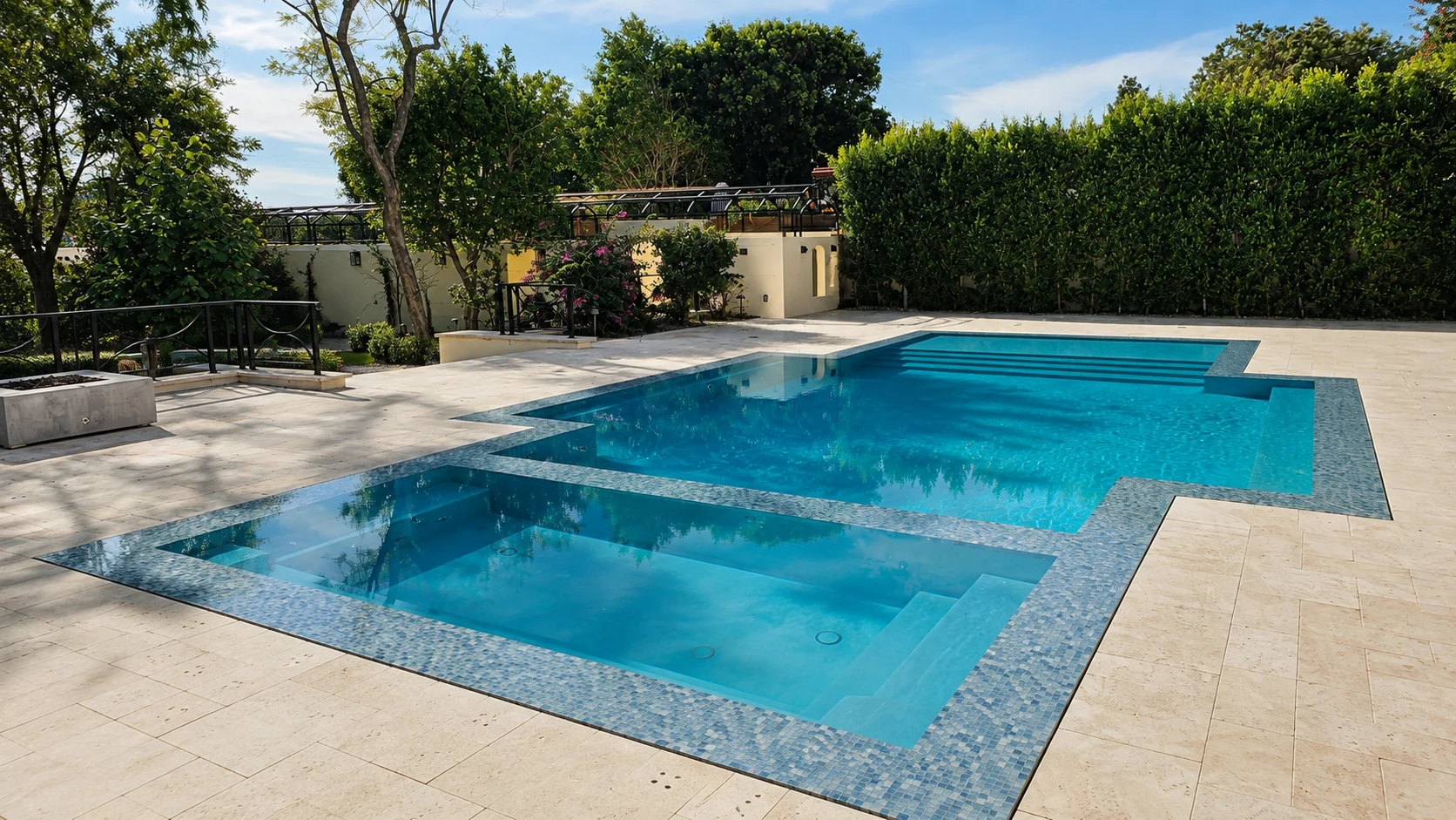 Residential pool and spa design project